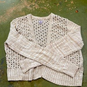 2 cropped converse cardigans